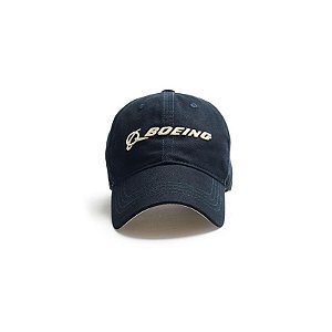 Boné Vermelho Boeing 3D - Logo Canoe Brands Navy U Boeing3D Ny