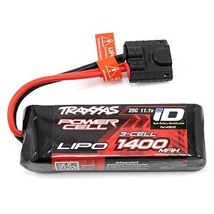 Bateria Lipo Traxxas 11.1V 1400mAh 25C 3-Cell - Modelo 2823X