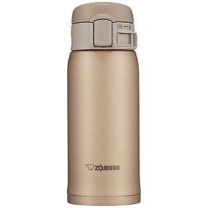 Garrafa Térmica Zojirushi Sm-Se36Nz 360Ml - Bege Ouro