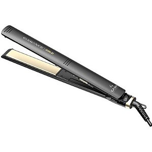 Prancha de Cabelo Gama Elegance Gold 230°C Bivolt - Preto e Dourado