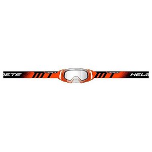 Óculos Motocross MT Helmets MX Evo Life A4 - Laranja Fluorescente