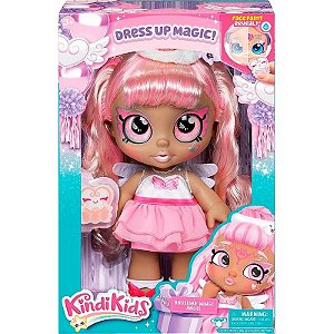 Boneca Angelina com Asas - Kindi Kids Infantil e Colorida