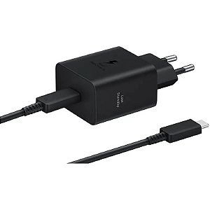 Carregador de Parede Samsung 45W EP-T4511 com Cabo USB-C 1,8m - Preto