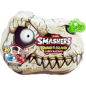 Batalha Dino T-Rex Smashers Islan da Zuru - 74114