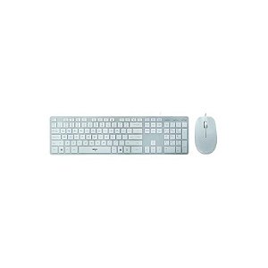 Conjunto Teclado e Mouse Aigo V500 - Prata Premium