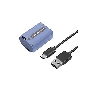 Bateria Recarregável Smallrig NP-FW50 com Conexão USB-C
