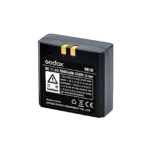 Bateria Recarregável Godox VB18 para Flash 850/860 - Performance e Durabilidade