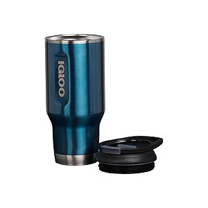 Copo Térmico Igloo Flip 'N' Sip 946ML - Azul Moderno