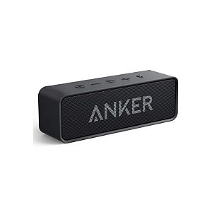 Caixa de Som Bluetooth Anker Soundcore A3102016 - Preta, Alta Qualidade de Som