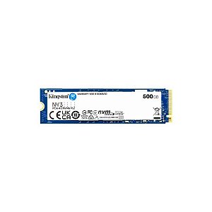 SSD M.2 Kingston NV3 500GB NVMe PCIe 4.0 - Armazenamento Rápido e Eficiente
