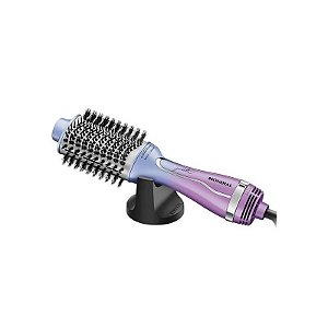 Secador de Cabelo e Escova Multifuncional Mondial BY Juliette ES-JU-03 1200W - Rosa/Azul