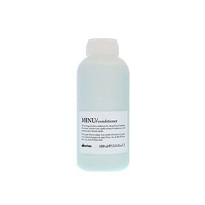 Davines Minu Shampoo Condicionador 1L - Cuidado Intensivo para Cabelos Coloridos