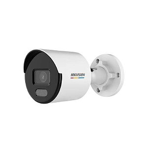 Câmera de Segurança Hikvision IP Colorvu 2MP Externa - Visual Colorido em Ambientes Escuros