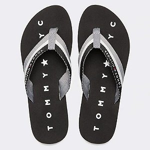 Sapatilha F Fw0Fw02370990 Preto Tommy Hilfiger 990 37