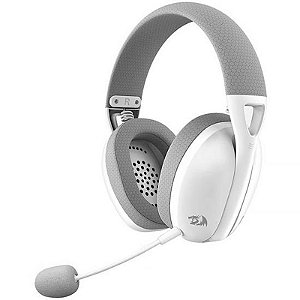 Headset Gamer Sem Fio Redragon Ire Pro H848G para PC, PS4, PS5 e Nintendo Switch - Cinza/Branco