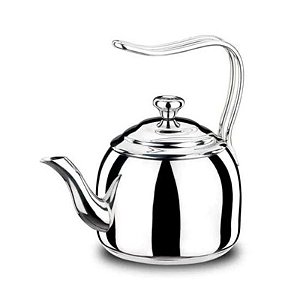 Korkmaz Pava Inox Droppa Aço 2.7L - Panela de Cozinha Durável e Elegante