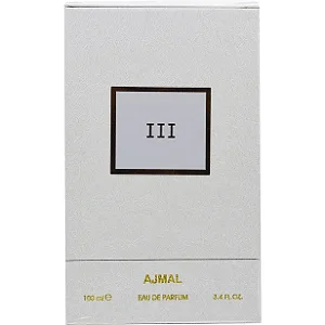 Perfume Feminino Ajmal Blanche Collection Iii Edp 100Ml - Luxuoso E Floral