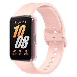 Relógio Inteligente Samsung Galaxy FIT3 SM-R390 49MM - Rosa Elegante