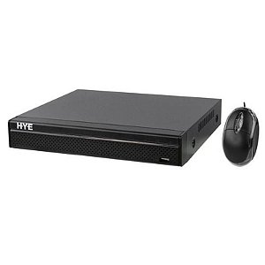 DVR HYE-F2008M - 8 Canais, Resolução 720P, Saídas VGA/HDMI, Cor Preta