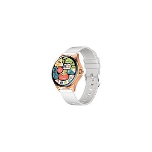 Relógio Inteligente FTX AM12-RGW 49MM - Rosa Dourado/Cinza