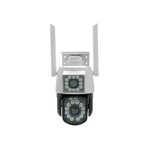 Câmera IP A-CAM010D 4MP com AI - Proteção IP66 - Branca
