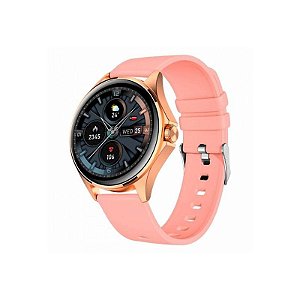 Smartwatch FTX FTXAM12-RGP Rosa/Dourado - Elegância e Tecnologia em seu Pulso