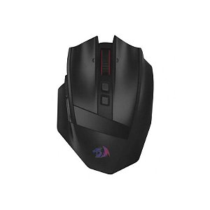 Mouse Sem Fio Redragon M813RGB-Pro Rind Preto com Iluminação RGB