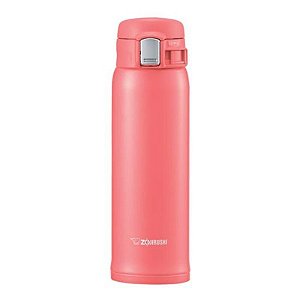 Garrafa Térmica Zojirushi Inox 480Ml Coral Pink