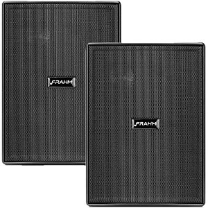 Caixa de Som Passiva Frahm PS200 New 30RMS Preto com Suporte - Par