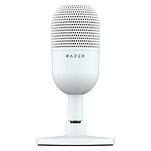 Microfone Condensador Razer Seiren V3 Mini USB-C Branco - Som Profissional Compacto