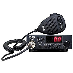 Estação de Radiocomunicação TKS PX-27 - 80 Canais - AM/FM - Cor Preta