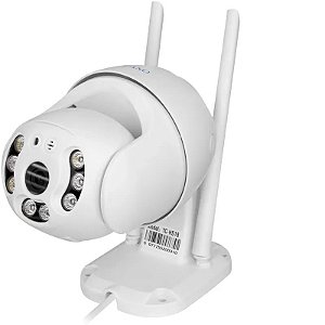 Câmera Ip Tucano Tc-Hs18 Wifi - Segurança E Monitoramento Inteligente - Branco