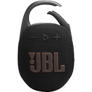 Caixa De Som Jbl Clip 5 Bluetooth Portátil - Preta