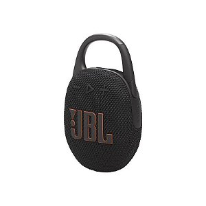 Caixa de Som JBL Clip 5 Bluetooth 7W RMS - Preto Compacta e Portátil