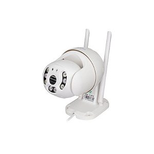 Câmera de Segurança IP Tucano TC-HS18 - HD, Wi-Fi, Branca - Monitoramento Avançado