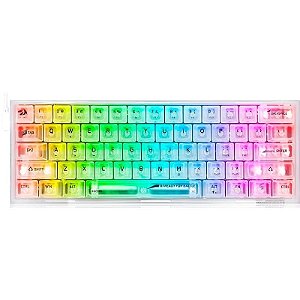 Teclado Gamer Redragon Fizz K617CT-RGB com Cabos - Layout Inglês