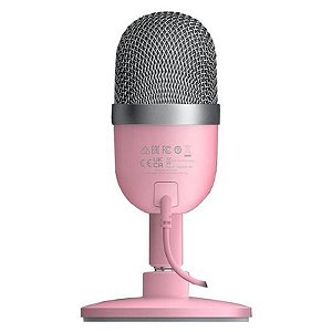 Microfone De Estúdio Usb Razer Seiren Mini - Quartz