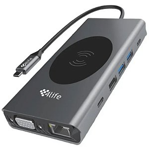 Hub Adaptador Multifuncional Tipo-C 13 em 1 - 4Life FL13V