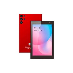 Tablet C Idea CM522 - 6GB RAM, 128GB Armazenamento, Wi-Fi, Sim Único, 7, Vermelho