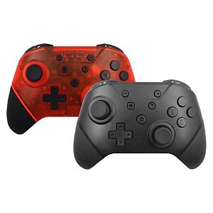 Controle Sem Fio Armor 3 Nuchamp Black/Red para Nintendo Switch - Pacote com 2 unidades