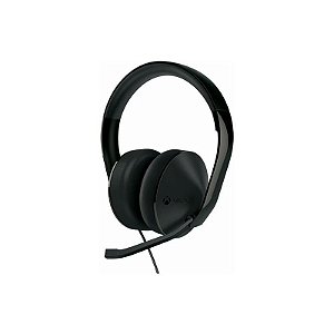 Headset Estéreo Microsoft Xbox One P2 com Adaptador S4V-0013 - Preto