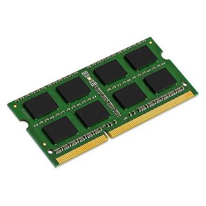 Memória RAM Kingston SODIMM 8GB DDR3 1333MHz para Notebooks - KVR1333D3S9/8G