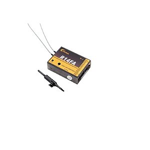 Corona Rx R14Fa 14Ch Futaba Fasst - Controle Remoto Modelo de Alta Qualidade