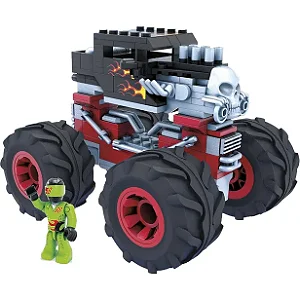 Brinquedo Mega Hotwheels Mattel Monter Trucks Building Sets Gvm27 194 Pçs