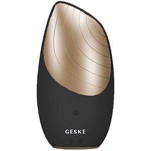 Escova de Limpeza Facial GESKE Sonic Thermo - Cinza