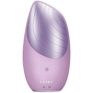 Escova Facial GESKE Sonic Termo 6 em 1 - Rosa