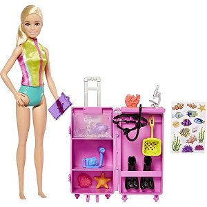 Barbie Bióloga Marinha Mattel - Edição Especial