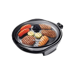 Churrasqueira Elétrica Mondial Cook 40 Premium G 03 - 1270W 110V - Cor Preto