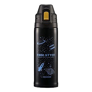 Garrafa Térmica Zojirushi De Inox 520Ml - Cor Preto Azul