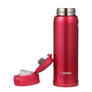 Garrafa Térmica Inox Zojirushi 480Ml - Cor Vermelho